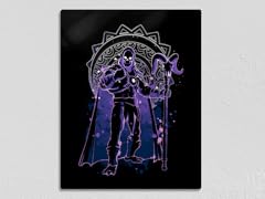 Dark Skeleton Metal Poster