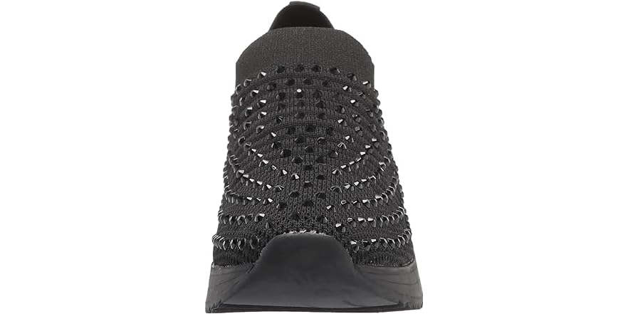 Kenneth Cole REACTION Damen Cameron Jewel Jogger Sneaker, Schwarzer Ombré-Strick, 37 EU