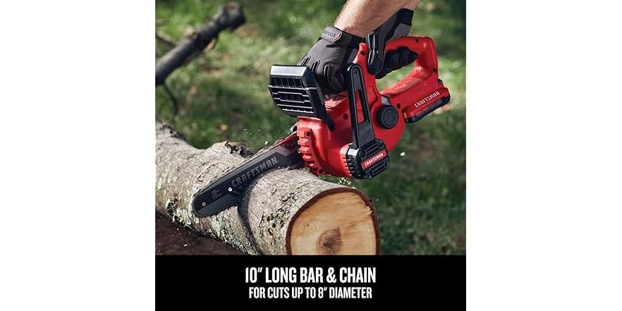 CRAFTSMAN CMCCS610D1 Mini Cordless 10 in. Chainsaw