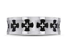 8 MM Men's Cross Titanium