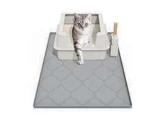 kixcvdm Cat Mat for Litter Box