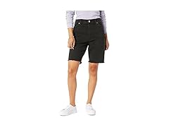 Womens Juniors Ultra High Rise Long Short (7)