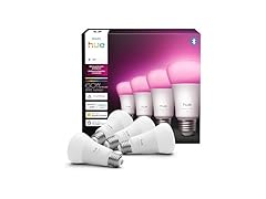 Philips Hue Smart LED A19 Bulb 4-Pack