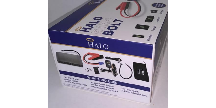 UpBright 20V 0.6A AC Adapter For Halo Bolt 55500 Portable Emergency Battery Jump Starter
