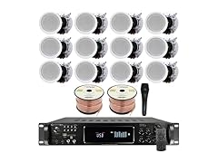 Vaiyer Home Stereo System Kit - 7.2 Channel 4500 Watts Bluetooth Amplifier
