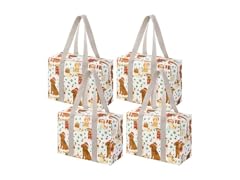 VENO Tote Bag with Zipper, Reusable, 4.8 Gal