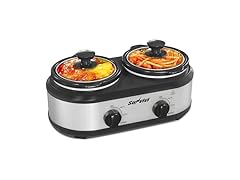 Sunvivi Dual Slow cooker