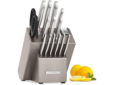 KitchenAid 16-Pc. Stainless Steel Knife Set
