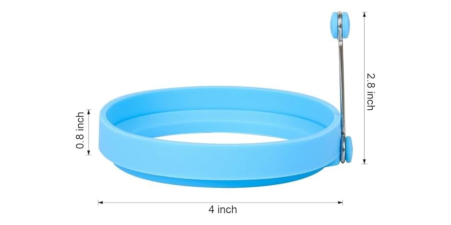 Emoly Silicone Egg Ring (4pcs)