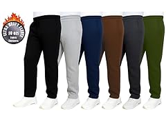 3Pk Asst Mens Super Heavyweight Sweatpants