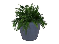 Sunnydaze 24-Inch Anjelica Large Plastic Pot - Slate