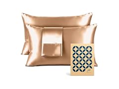 Pure Bedding Satin Pillowcase, 2 Pack