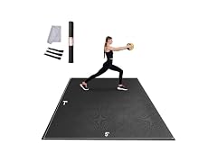 Exercise Mat, Non Slip High Density 7x5ft