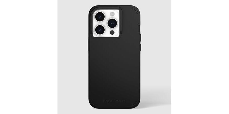 Case-Mate Tough Clear IPhone 15 Pro Max Case - 12ft Drop Protection & Anti-Yellowing Tech