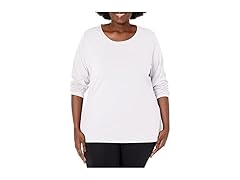 Just My Size LS Tee (16) White