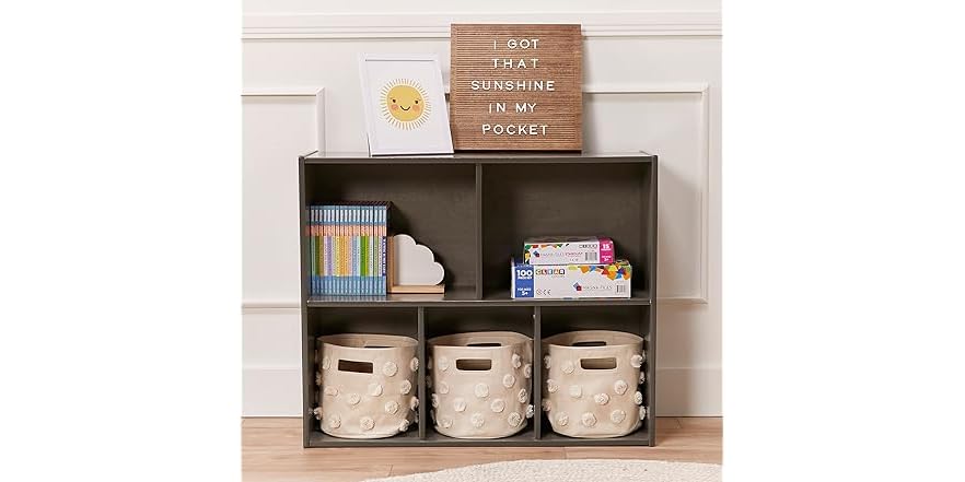 ECR4Kids Streamline 5-Compartment Storage Cabinet