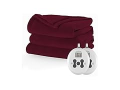 Sunbeam Heated Royal Luxe Microplush Blanket