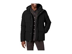 Amazon Essentials Men (S) Mid-length Hooded Puffer