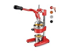 Eurolux HCJ-Red Eurolux Cast Iron Citrus Juicer (Open Box)