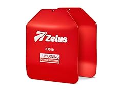 Red Weighted Vest Plates 8.75