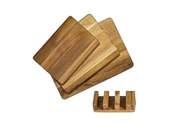 Teak Cutting Boards Set
