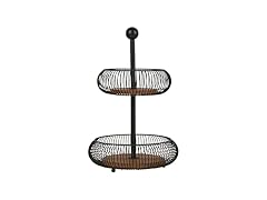 Gourmet Basics by Mikasa Storage Basket, 2 Tier