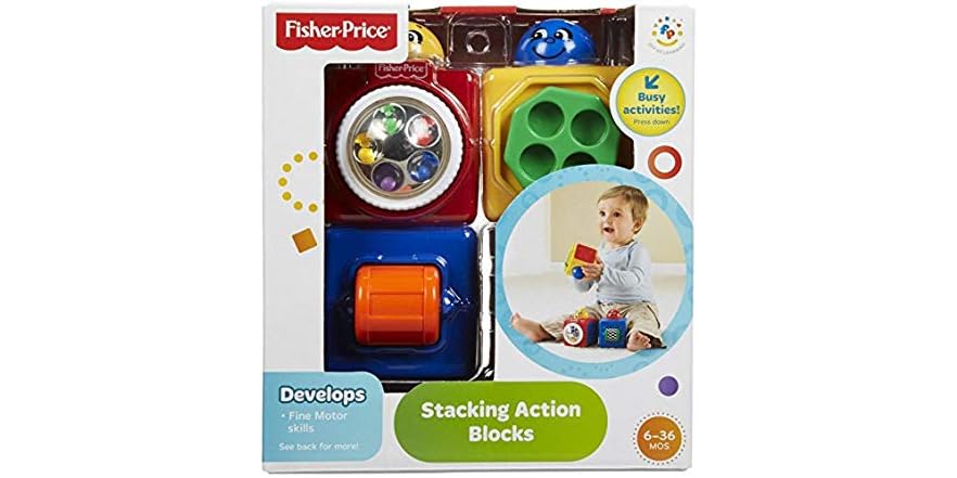 Fisher-Price Bright Beginnings Blocks