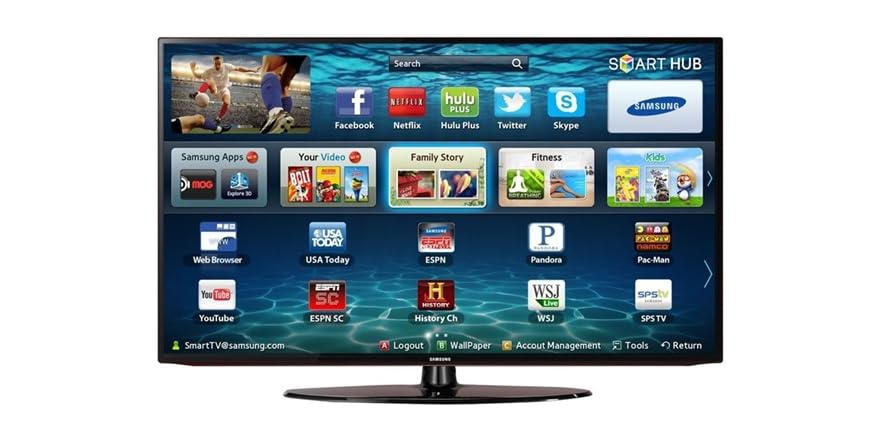 Samsung 46" 1080p LED Smart TV w/ Wi-Fi