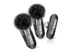 SYNCO USB-C Wireless Lavalier Microphones