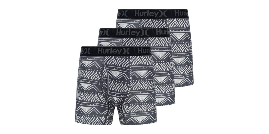 Hatley Boys Classic Boxer Brief Underwear 3 Pack - Solids main image 1