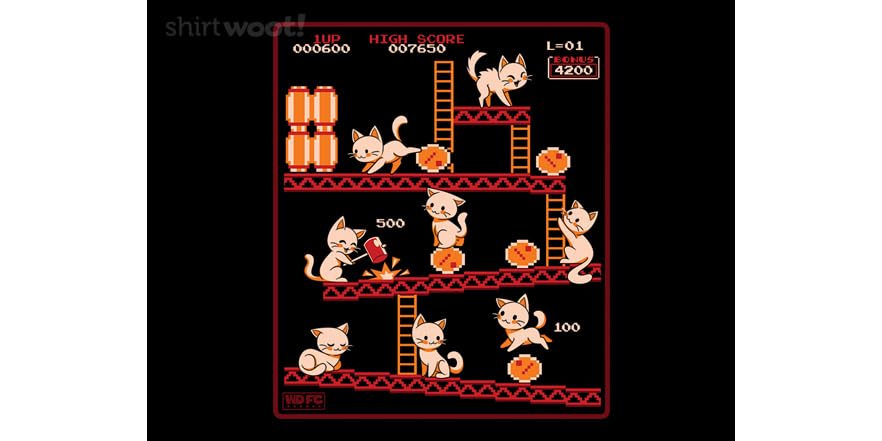 Donkey Cat Vintage Game