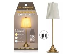 Bell+Howell Pleated Shade Lamp