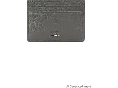 BOSS, Ray Small Logo Card Holder, grey tint, One Size