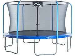 Skytric Trampoline with Top Ring