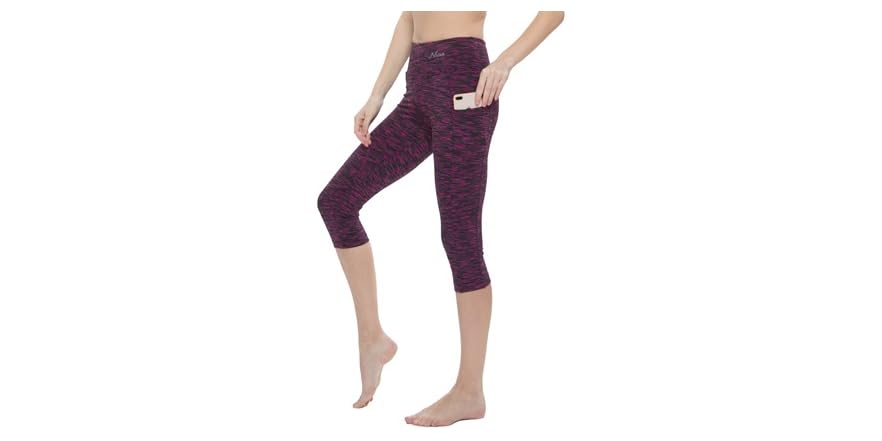 Capri 3/4 Yoga Pants With Side Pockets