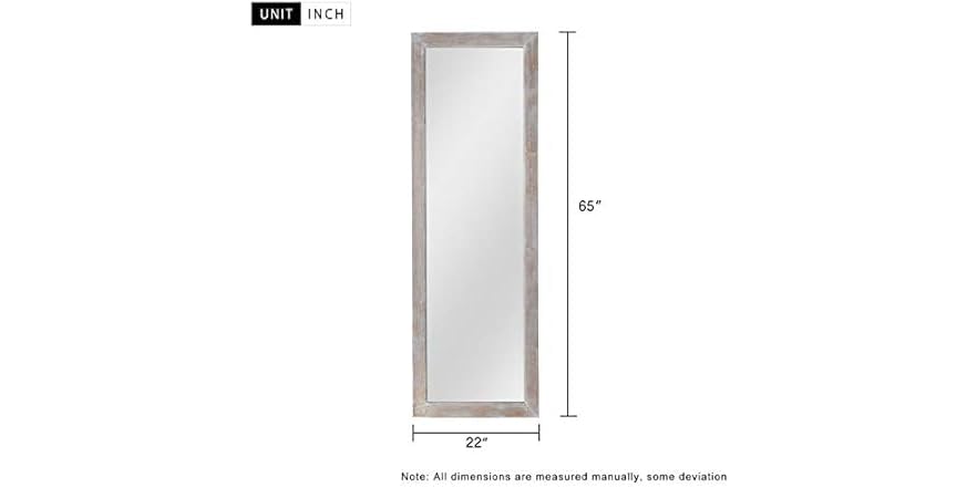 Elevens Traditional Full Length Floor Mirror