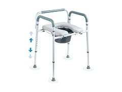 Commode Chair, Bedside Commode with Padded Seat