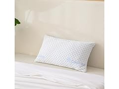 Spirit Linen Standard 2pk Cooling Memory Foam Pillows