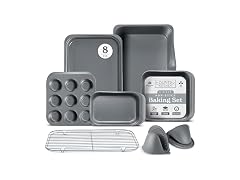 8-Piece Nonstick Stackable Bakeware Set