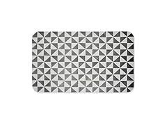 Mediterranean Squares Geometric Anti-Fatigue Floor Mat