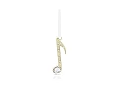Swarovski Music Note Ornament