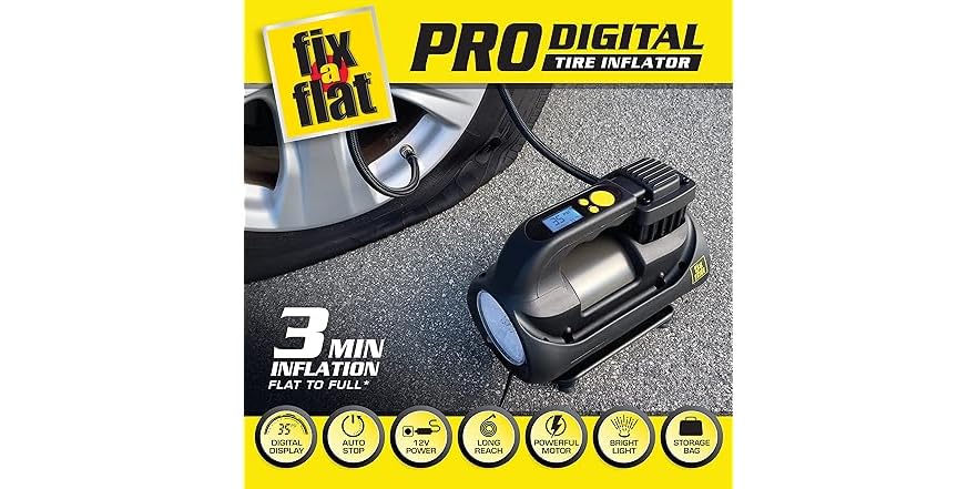 Fix A Flat Tire Inflator