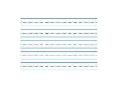 School Smart Skip A Line Writing Paper