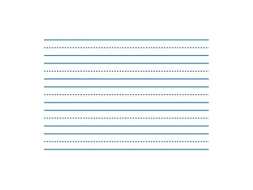 School Smart Skip A Line Writing Paper
