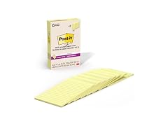 Post-it Post-it 100% Lined Recycled Super Sticky