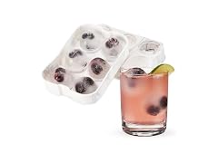 Host Silicone 2" Ice Sphere Silicone Mold w Marble Finish