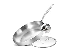 LOLYKITCH Stainless Steel Frying Pan
