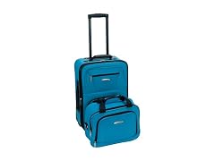 Rockland Fashion Softside Upright Luggage 2PC Set