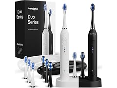 AquaSonic Duo Dual Ultrasonic Toothbrushes