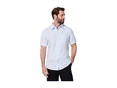 Amazon Essentials Men SS Linen Shirt